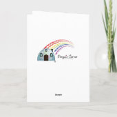 Carte de remerciements de l'enseignant vocal (Dos)