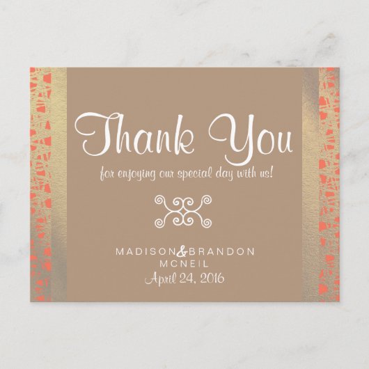 Carte de remerciements de l'esprit sauvage (Devant)