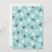 Carte de remerciements de lion de jungle (Dos)