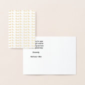 Carte de remerciements de mariage classique et élé (Affichage)