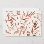 Carte de remerciements de mariage du printemps (Dos)