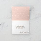 CARTE DE REMERCIEMENTS DE MARIAGE MONOGRAMMEE CHAP (Intérieur)