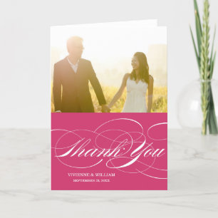 CARTE DE REMERCIEMENTS DE MARIAGE   SCRIPT MERCI