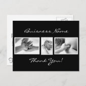 Carte de remerciements de massothérapie (Devant / Derrière)