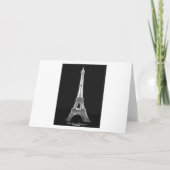 Carte de remerciements de Merci Eiffel (Dos)