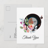 carte de remerciements de musique adulte (Devant / Derrière)