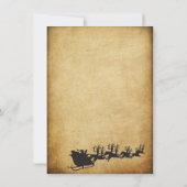 Carte de remerciements de Noël Bonus (Dos)