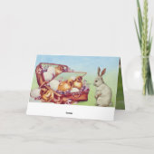 Carte de remerciements de Pâques (Dos)