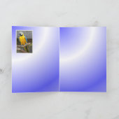 Carte de remerciements de Parrot (Intérieur)