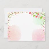 Carte de remerciements de pastèque Un dans un melo (Dos)