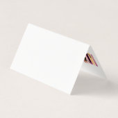 Carte de remerciements de peinture à l'aquarelle v (Back)