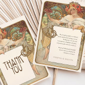 Carte de remerciements de raisins de cépages Art n