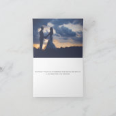 Carte de remerciements de remontée (Intérieur)