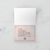 Carte de remerciements de retraite personnalisée d (Intérieur)