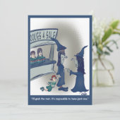 Carte de remerciements de scout fille (Debout devant)