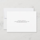 Carte de remerciements de script mignon pour chaqu (Dos)