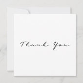 Carte de remerciements de soins aux bougies (Dos)