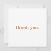 Carte de remerciements de soins aux bougies (Dos)