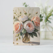 Carte de remerciements de soutien en nature (Debout devant)