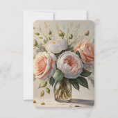 Carte de remerciements de soutien en nature (Devant)