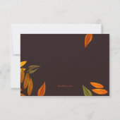 Carte de remerciements de sympathie du souvenir de (Dos)