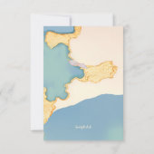 Carte de remerciements de sympathie florale néocla (Dos)