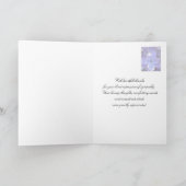 Carte de remerciements de sympathie ou de mort de (Intérieur)