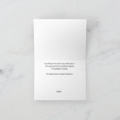 Carte de remerciements de tennis - Joueur de tenni (Intérieur)