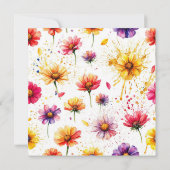 Carte de remerciements de thème Livre et Anneau (Dos)