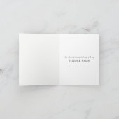 Carte de remerciements de tournesols rustiques bor (Intérieur)