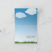 Carte de remerciements de tracteur — mignon aussi  (Intérieur)