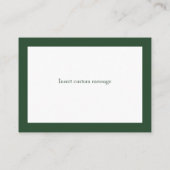 Carte de remerciements de vache Highland à fleurs  (Dos)