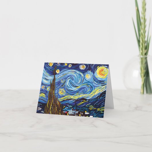 Carte de remerciements de Vincent van Gogh (Devant)