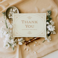 Déco moderne | Élégant Mariage ivoire et or