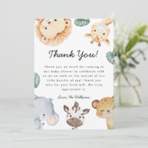 Décor de fête prénatale pour bébé safari Wild One