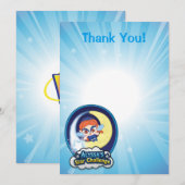 Carte De Remerciements Défi de l'étoile d'Alyssa (Devant / Derrière)