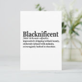 Carte De Remerciements Définition Blacknificent Pro Mois de l'histoire de (Debout devant)