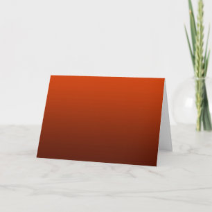 Carte De Remerciements Dégradé Rouge - foncé à clair   Fond d'ambiance  