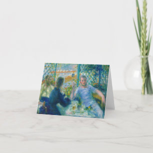 Carte De Remerciements Déjeuner au Restaurant Fournaise par Renoir