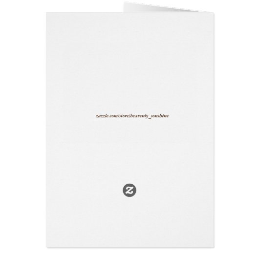 Carte de remerciements d'enseignant du dimanche (Dos)