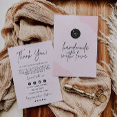 Carte de remerciements d'entreprise imprimable