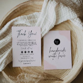 Carte de remerciements d'entreprise imprimable