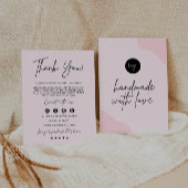 Carte de remerciements d'entreprise imprimable