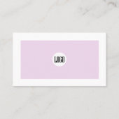 carte de remerciements d'entreprise moderne (Dos)