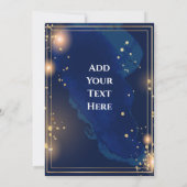 Carte de remerciements d'entreprise personnalisé - (Dos)