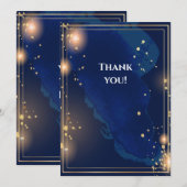 Carte de remerciements d'entreprise personnalisé - (Devant / Derrière)