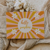 Carte de remerciements d'entreprise rétro