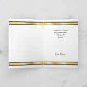 Carte de remerciements d'entrevue de damassé de (Intérieur)