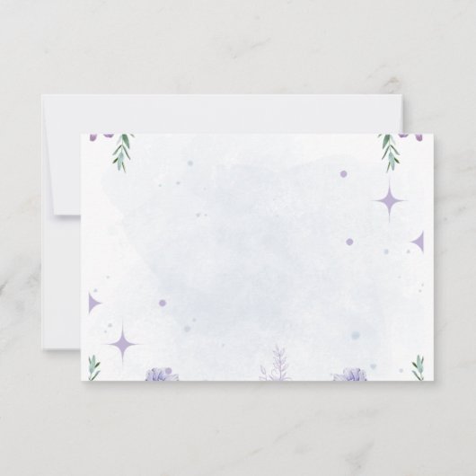 Carte de remerciements d'entrevue de travail (Dos)