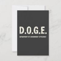 Département de l'efficacité du gouvernement Doge D
